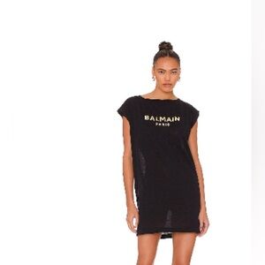 Balmain black coverup.